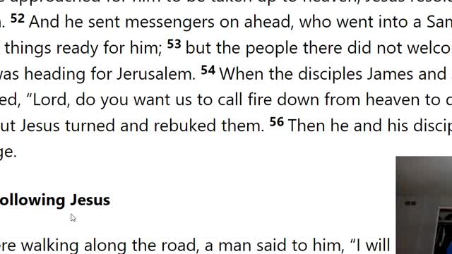 Ep 40: Luke 9, Part 7, Samaritan Opposition