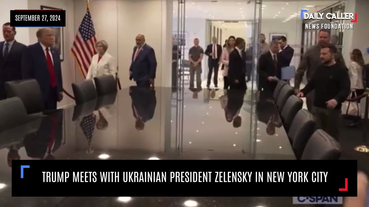 Trump Meets With Ukrainian President Zelensky In New York City