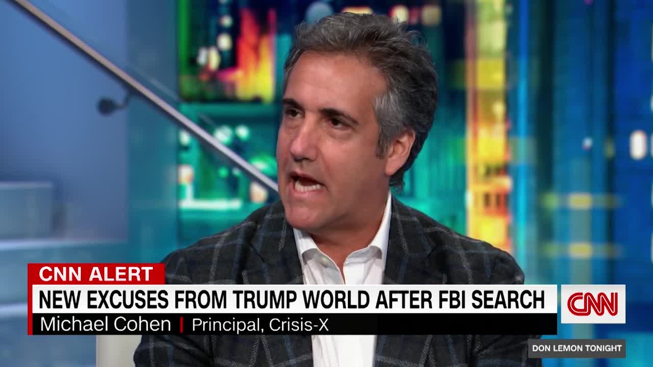 Cohen predicts Trump's next move following Mar-a-Lago search CNN