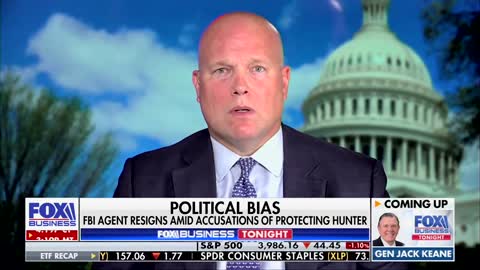 Matt Whitaker on Fox Business Tonight 8/30/22