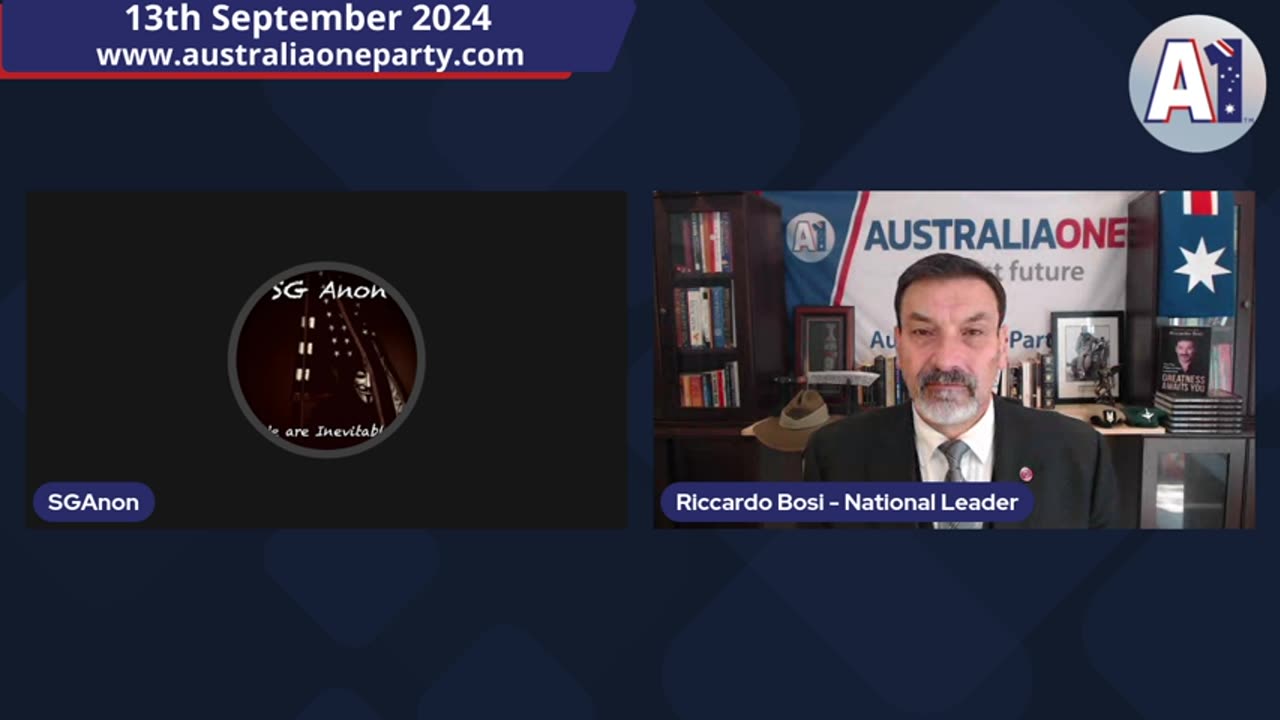 Lt Col (Ret) Riccardo Bosi Talks Irregular War/ Geopolitics with SG Anon (9.12.24)