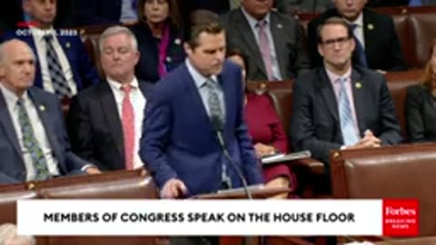 SHOCK MOMENT: Matt Gaetz Explodes On House Republican Colleagues 'Who Have Hollowed Out This Town!'