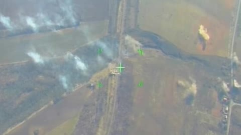 Ukraine War - The work of UAV-spotters of the 1st Army Corps of the DPR army