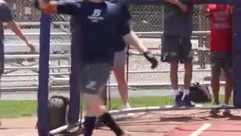 College Kid Pimps A Homer Off MLB Star