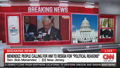 Sen Bob Menendez Addresses Bribery Charges Against Him