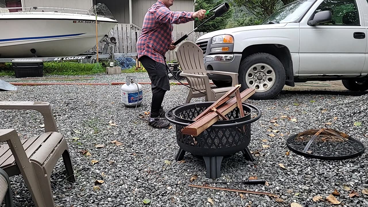 Alaskan Redneck with A Torch