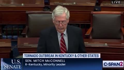 Mitch McConnell thanks President Biden for "cutting through the red tape" to help Kentucky