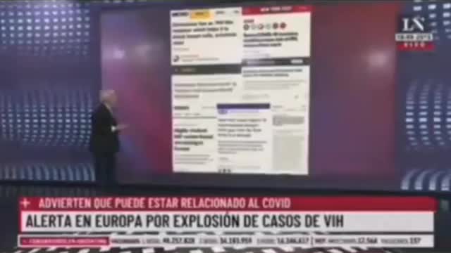 ALERTA EN EUROPA POR EXPLOSIÓN DE CASOS DE VIH (SIDA)