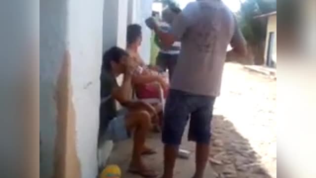street fight 😆😅 outside the bar part 1