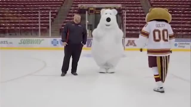 White Bear on Ice