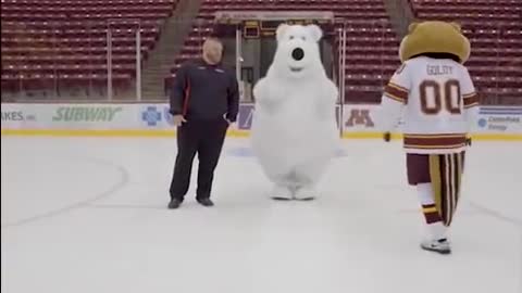 White Bear on Ice