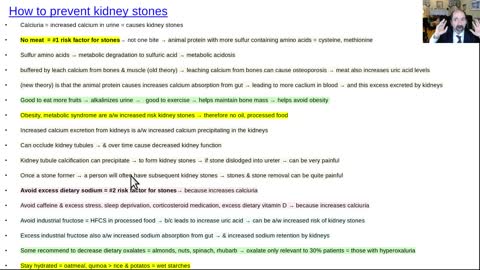 How to prevent kidney stones