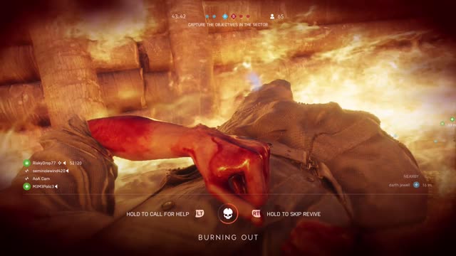 It hurts — Battlefield V