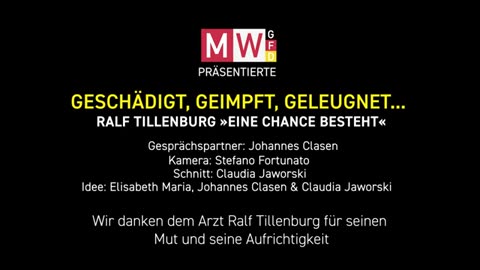 November 24, 2023...🇨🇭🇩🇪🇦🇹 ...geimpft, geschädigt, geleugnet ... Dr.Ralf Tillenburg