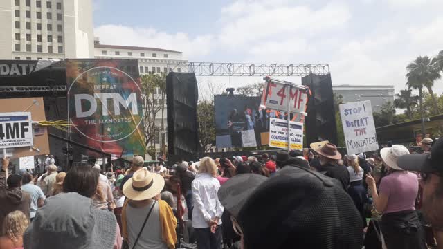 Dr Robert Malone Defeat the Mandates Los Angeles