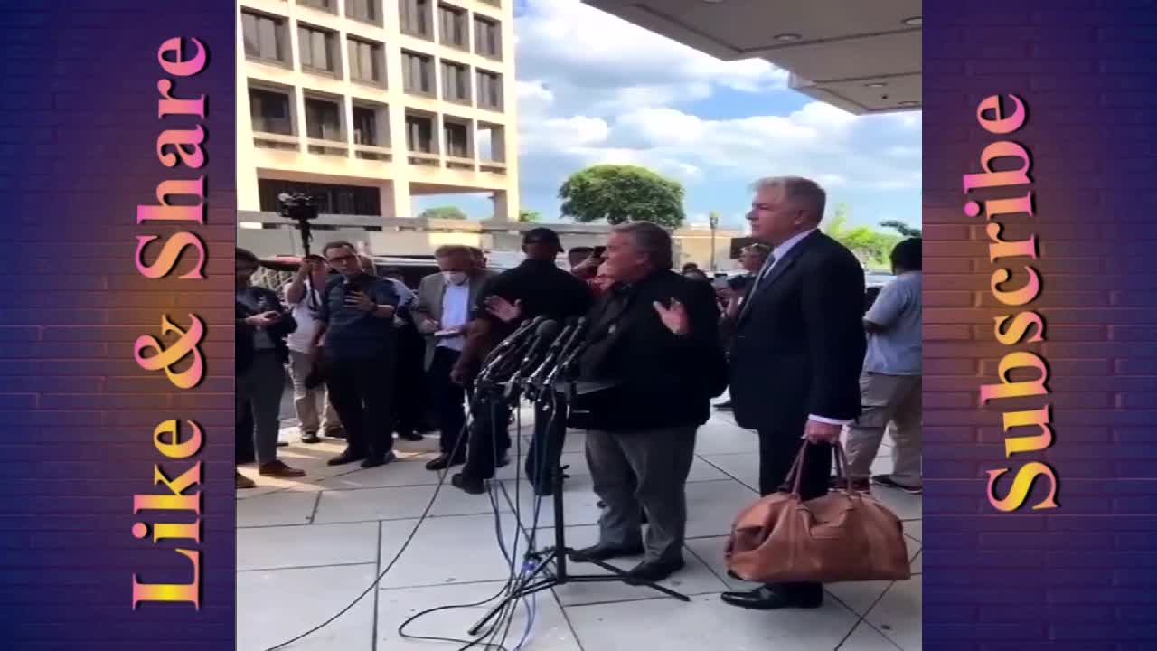 If you didn’t hear Steve Bannon after his court appearance today, you need to.