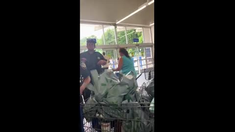 Lady Accused Of Stealing After Worker Forgot To Scan A Item, Gets Touched Inappropriately