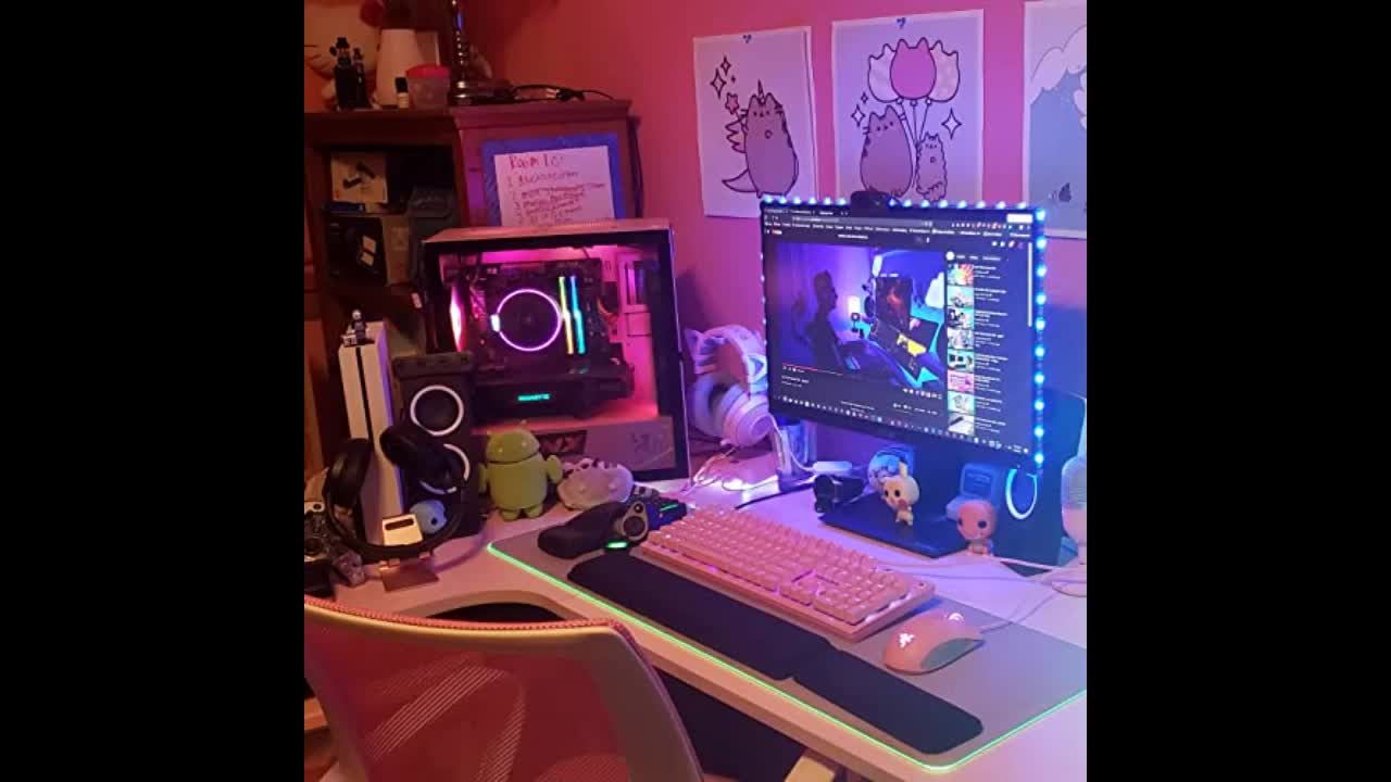 Review: EUREKA ERGONOMIC L60 Corner Gaming Desk, L-Shape Pink Gaming Computer Desk Home Office...