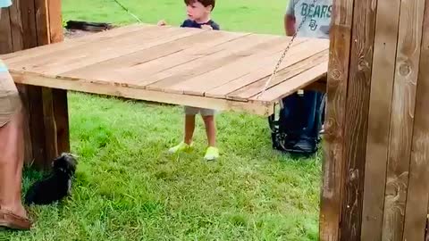 The Fence Table Made for Conversation