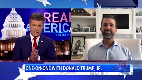 REAL AMERICA -- Dan Ball W/ Donald Trump Jr., Iowa Results & 2024 Election, 1/17/24