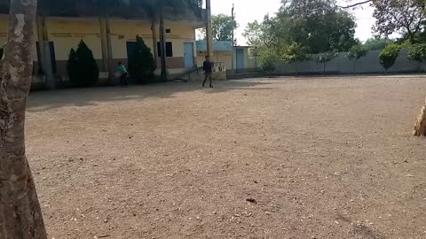 PLAYING CRICKET AT COLLEGE 🏏