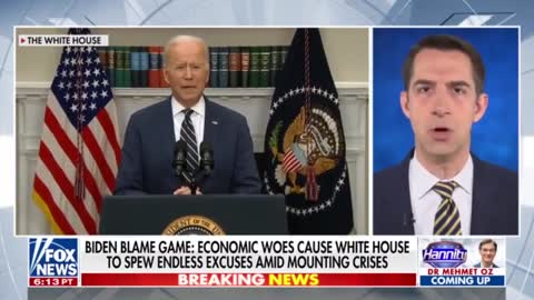 This is why Biden has been weak over the last year: Sen. Cotton (03:06)