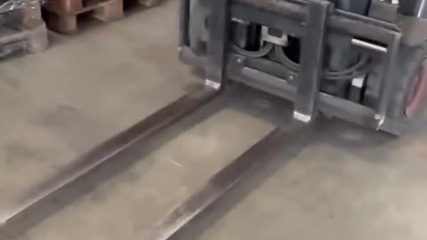 Do you think he has his forklift license? 👀 ⁠