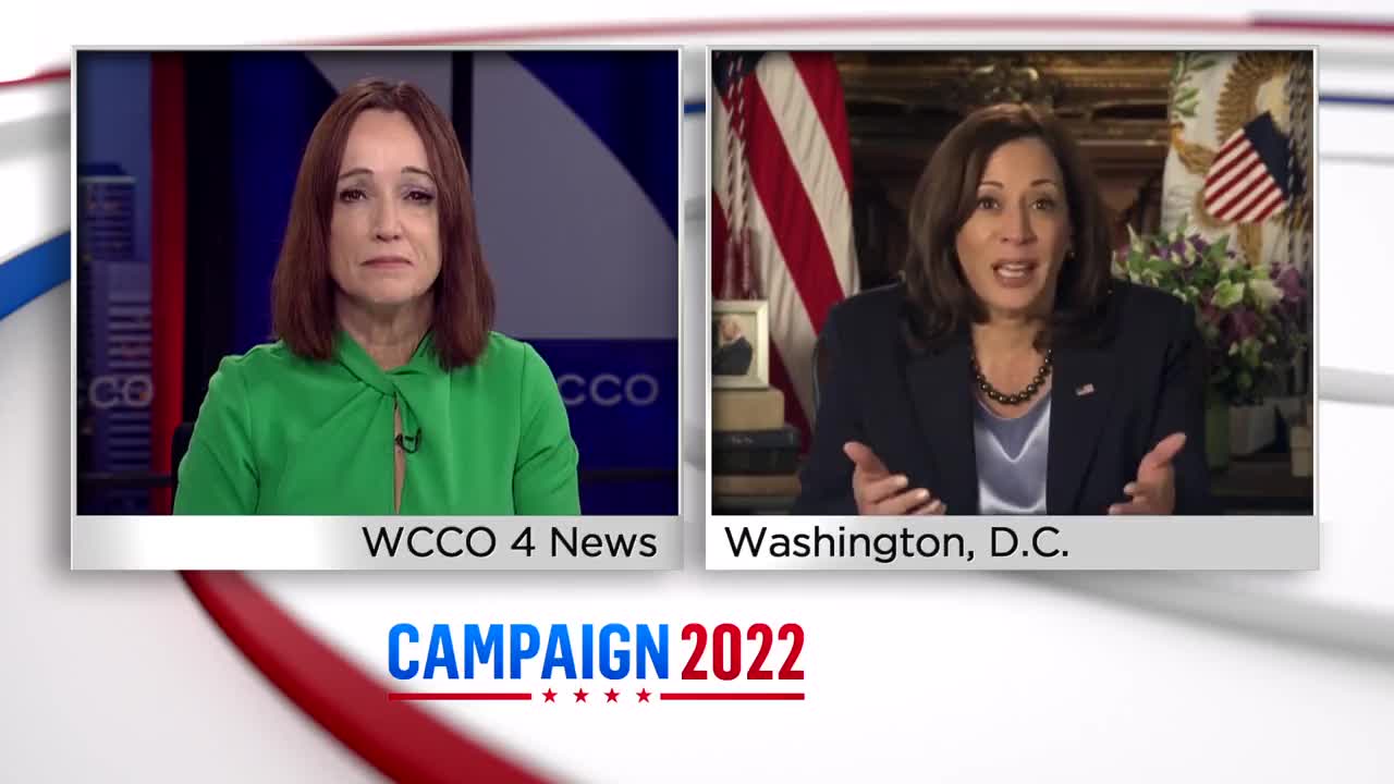 Kamala says it is another example of misinformation when people say she supported the Minnesota Freedom Fund