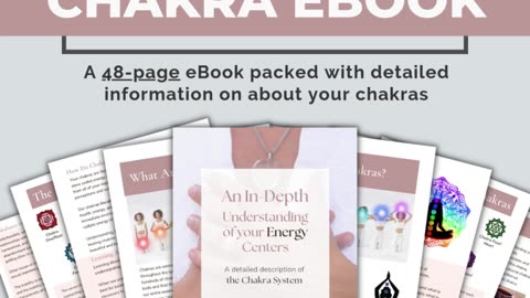 Grab a Free #chakra PDF to guide you in #balancing and #unblocking your #chakras #energyhealing