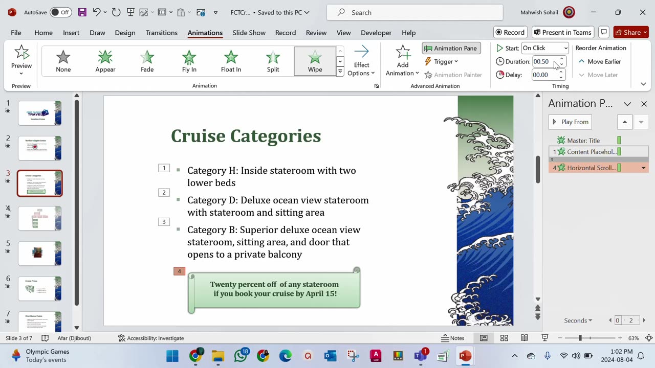 PowerPoint | Chapter 07 | Assessment 01