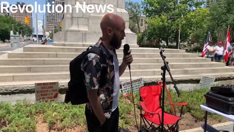 Raw video: Toronto weekly freedom rally