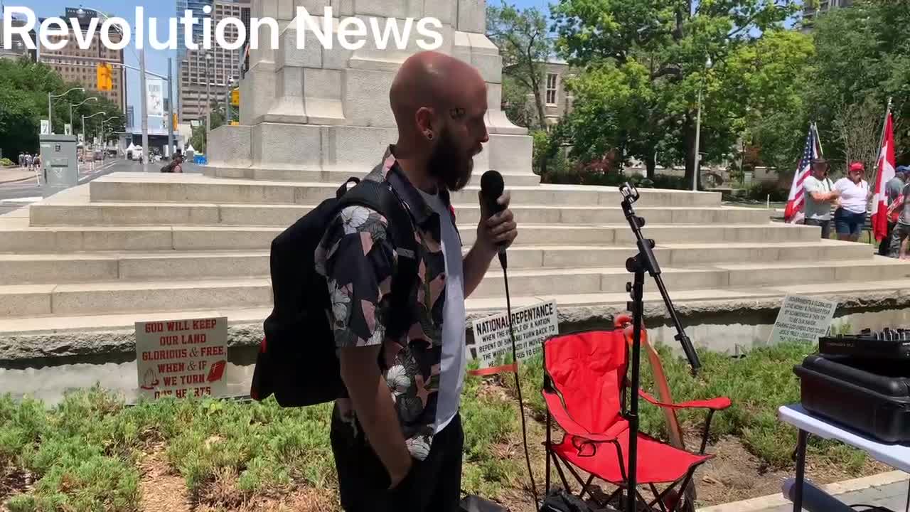 Raw video: Toronto weekly freedom rally