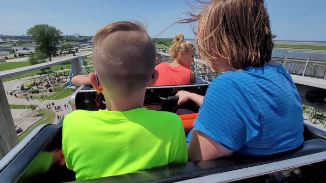 Zippin Pippin At Bay Beach in Green Bay