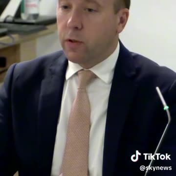 Psychopath Matt Hancock