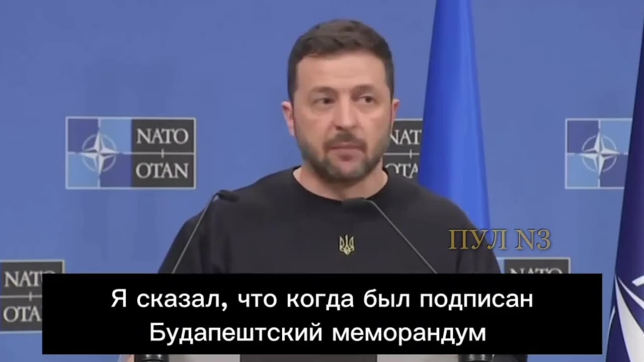 Zelensky backtracks on nuclear weapons. He claims he was misunderstood