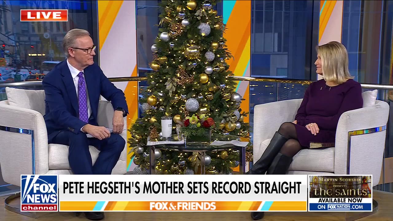 Pete Hegseth's mother sets record straight 'He's a warrior'