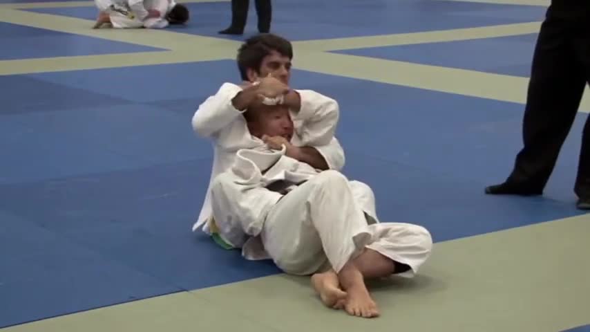 IBJJF Pan Am Championship Felipe Costa vs Shoji Masada 2009