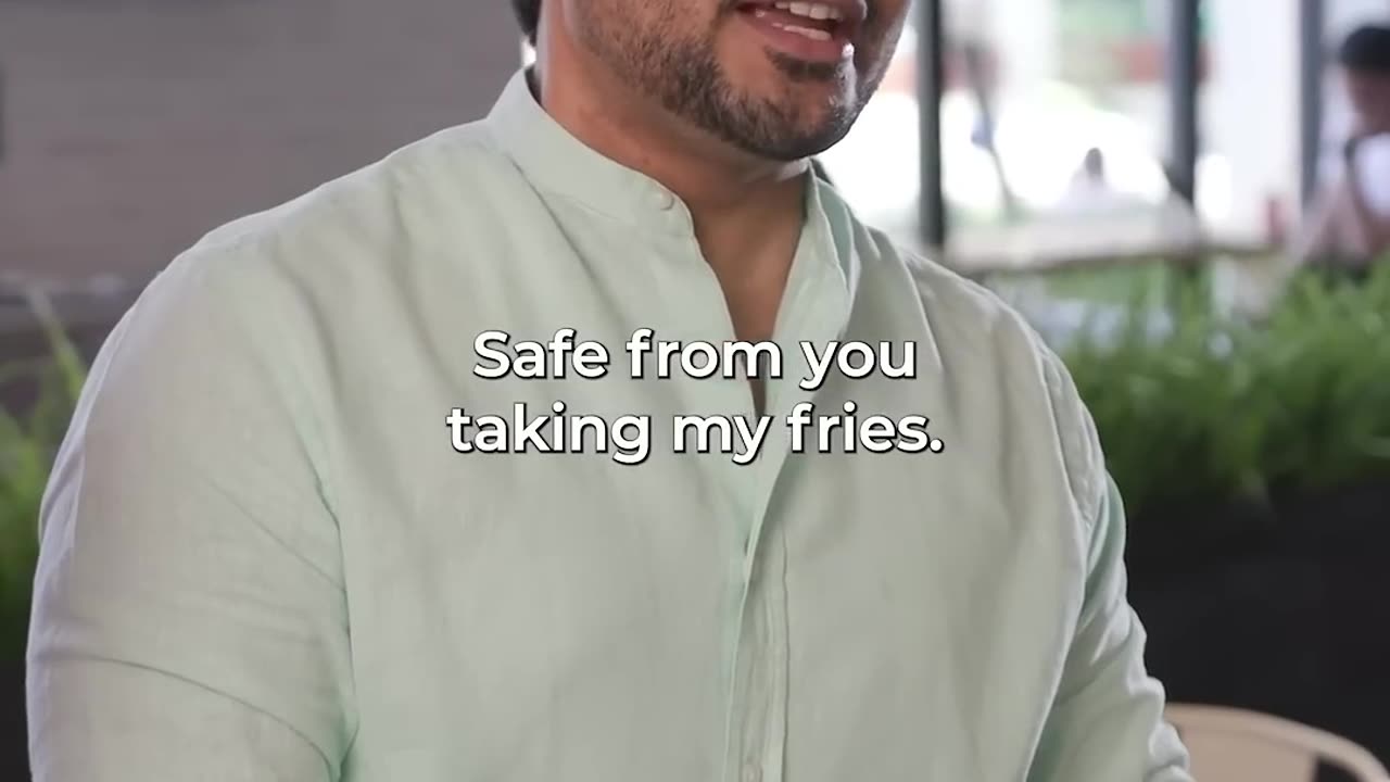 When She Doesn't Order Fries