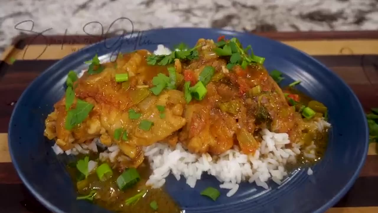 Stewed Chicken with _ChefKennethTemple 😋😋