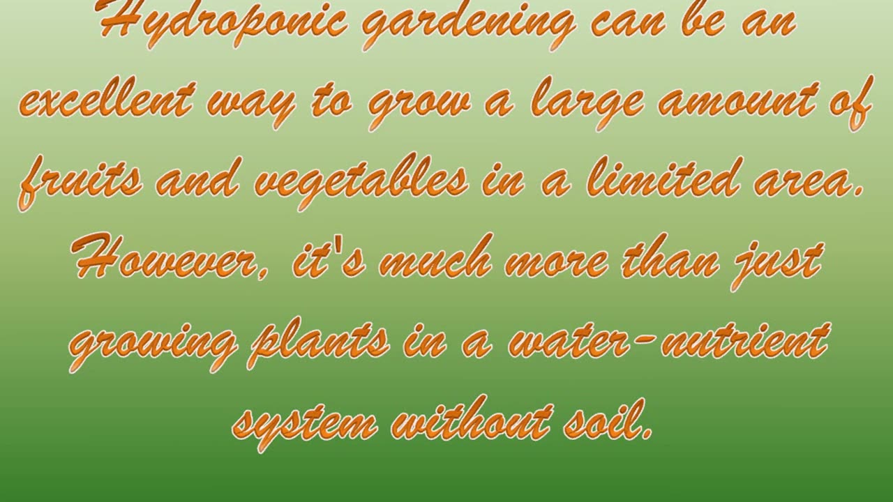 5 Tips for Hydroponics Gardening