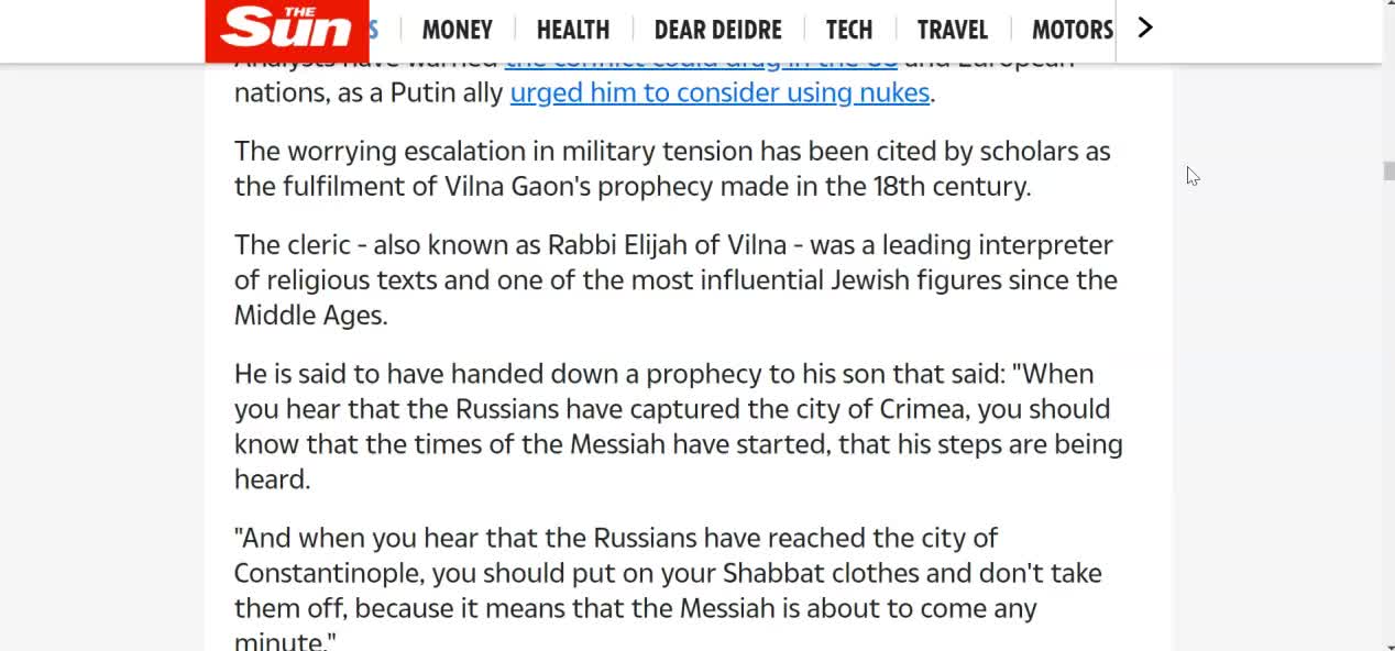 АПОКАЛИПСИС УЖЕ НАСТУПИЛ И МЕССИЯ ГРЯДЕТ