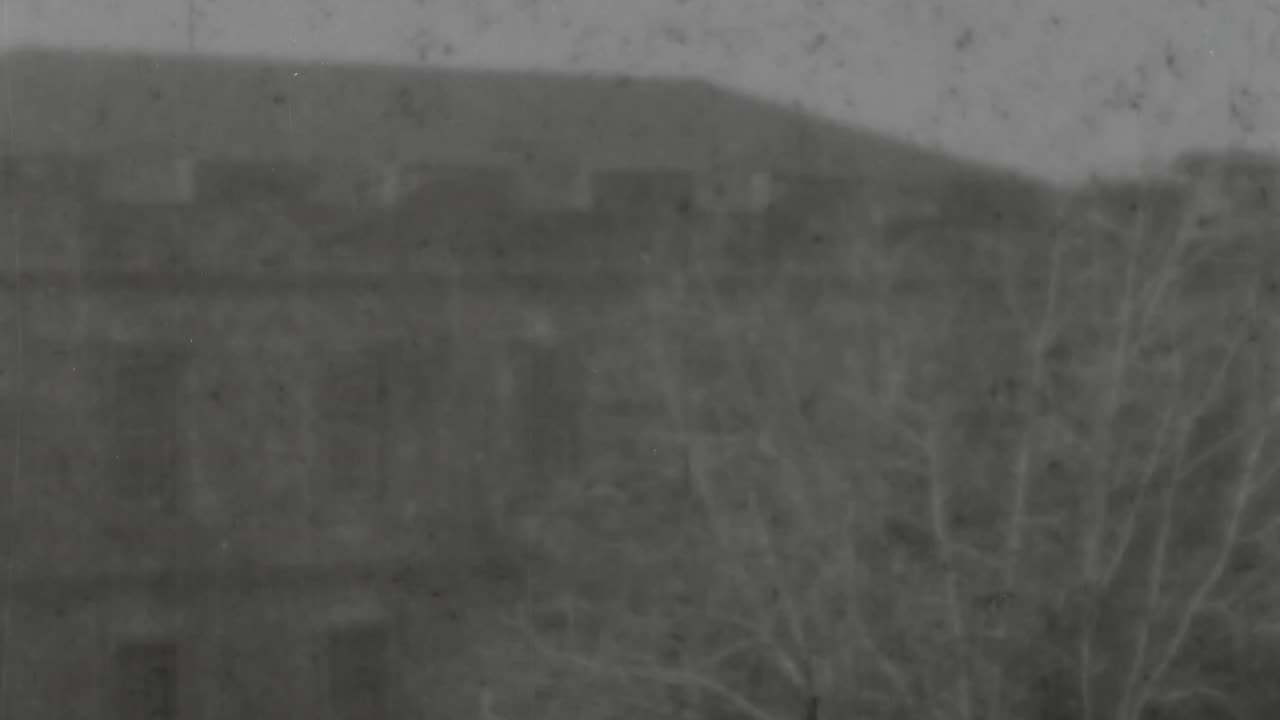 Panorama Of Auburn Prison (1901 Original Black & White Film)