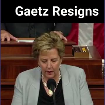 Matt Gaetz Resigns