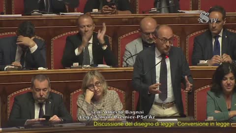 🔴 Intervento in Aula del Sen. Alberto Bagnai del 13/09/2022.