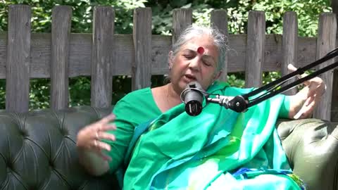 Vandana Shiva dropping some truth bombs