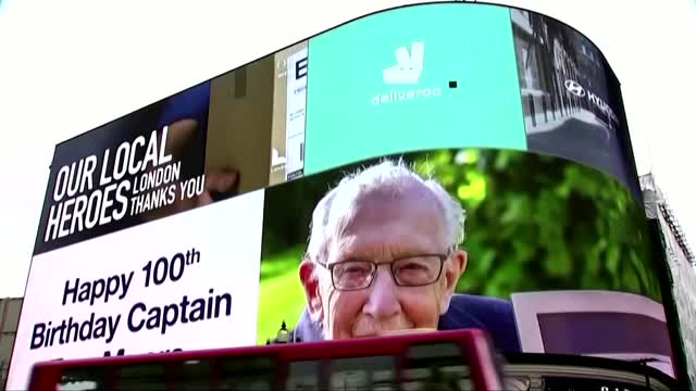 UK's Captain Tom Moore has died aged 100