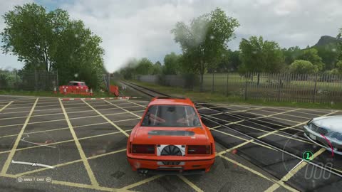 Forza Horizon 4 Car Hit by Train