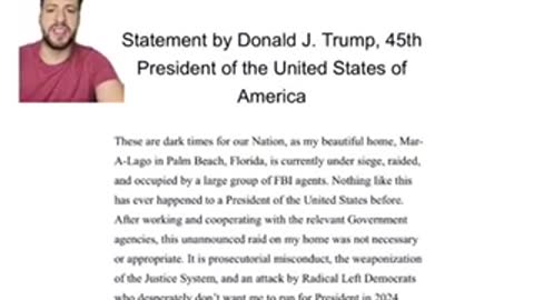 Trump raided by FBI