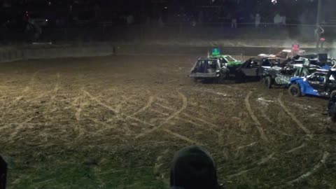 3/28/2015 Grant County Kentucky Modified Mini car demolition derby