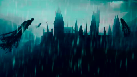 ASMR Harry Potter - chuva em Hogwarts